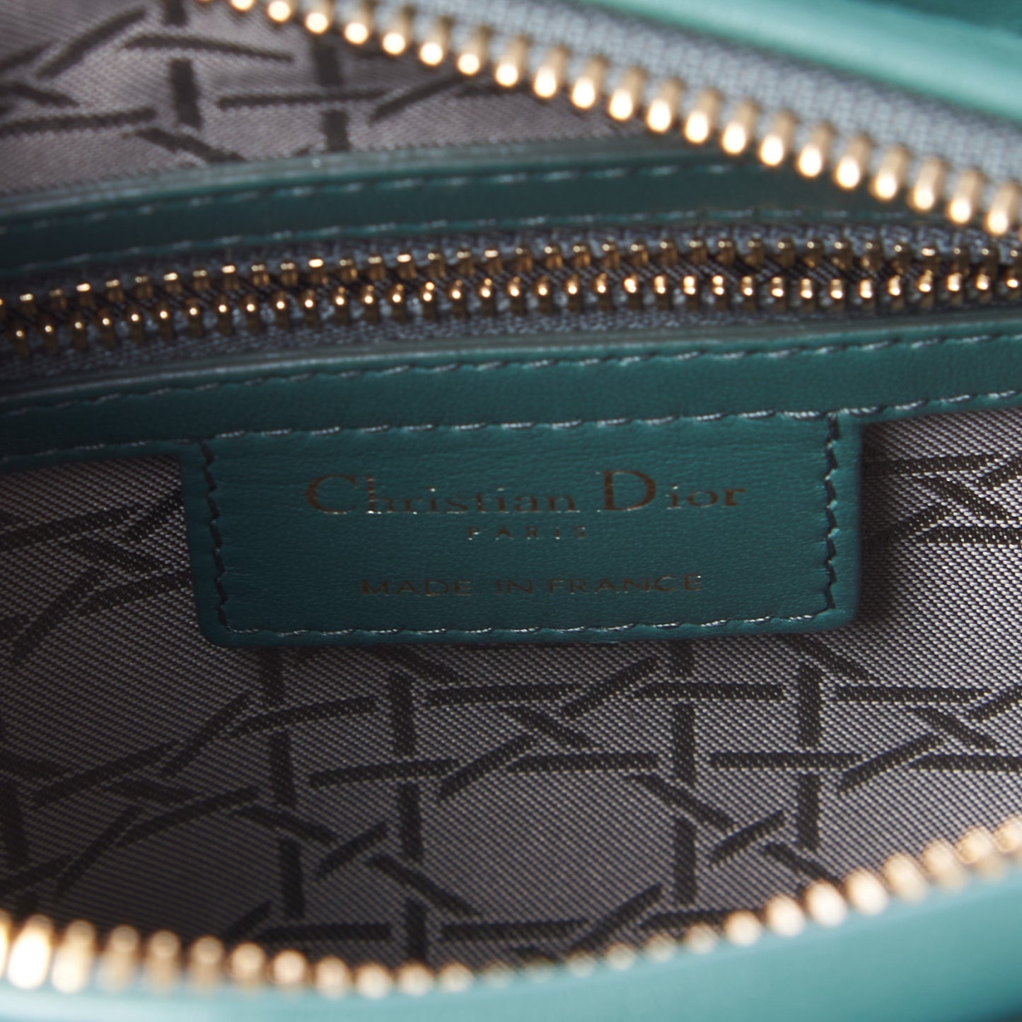 Lambskin Cannage Medium Lady Dior Orage