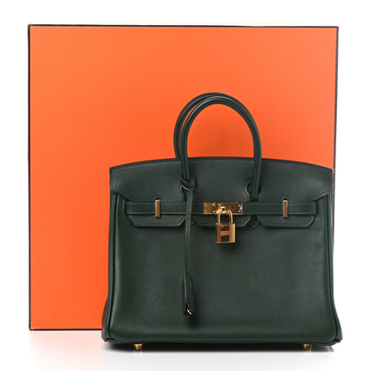 Hermes Veau Jonathan Birkin 25 Vert Tropical 32 of 32