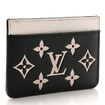Louis Vuitton Empreinte Spring In The City Card Holder Black White Pink 3 of 6