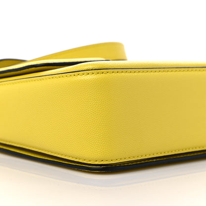 Marc Jacobs Textured Calfskin The J Link Shoulder Bag Yellow 8 of 9