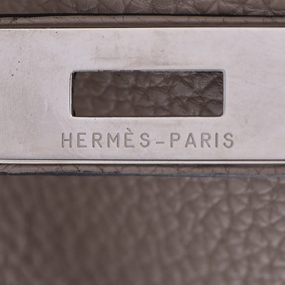 Hermes Togo Birkin 35 Gris Tourterelle 16 of 42