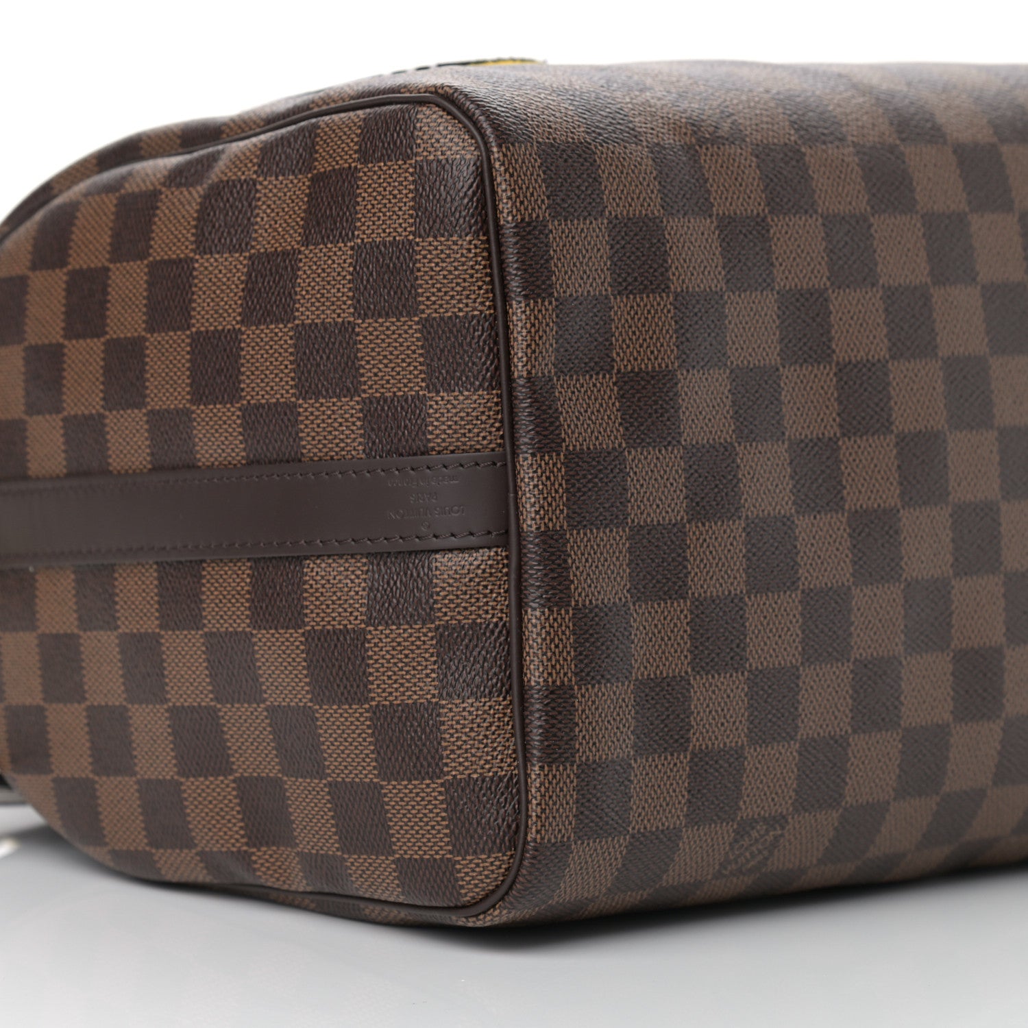 Louis Vuitton Damier Ebene Patches Speedy Bandouliere 30 7 of 8