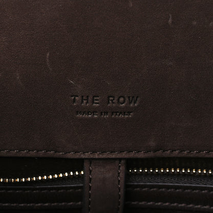 The Row Nubuck Margaux Shoulder 12 Dark Mocha 6 of 9
