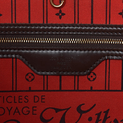Louis Vuitton Damier Ebene Neverfull MM 6 of 30