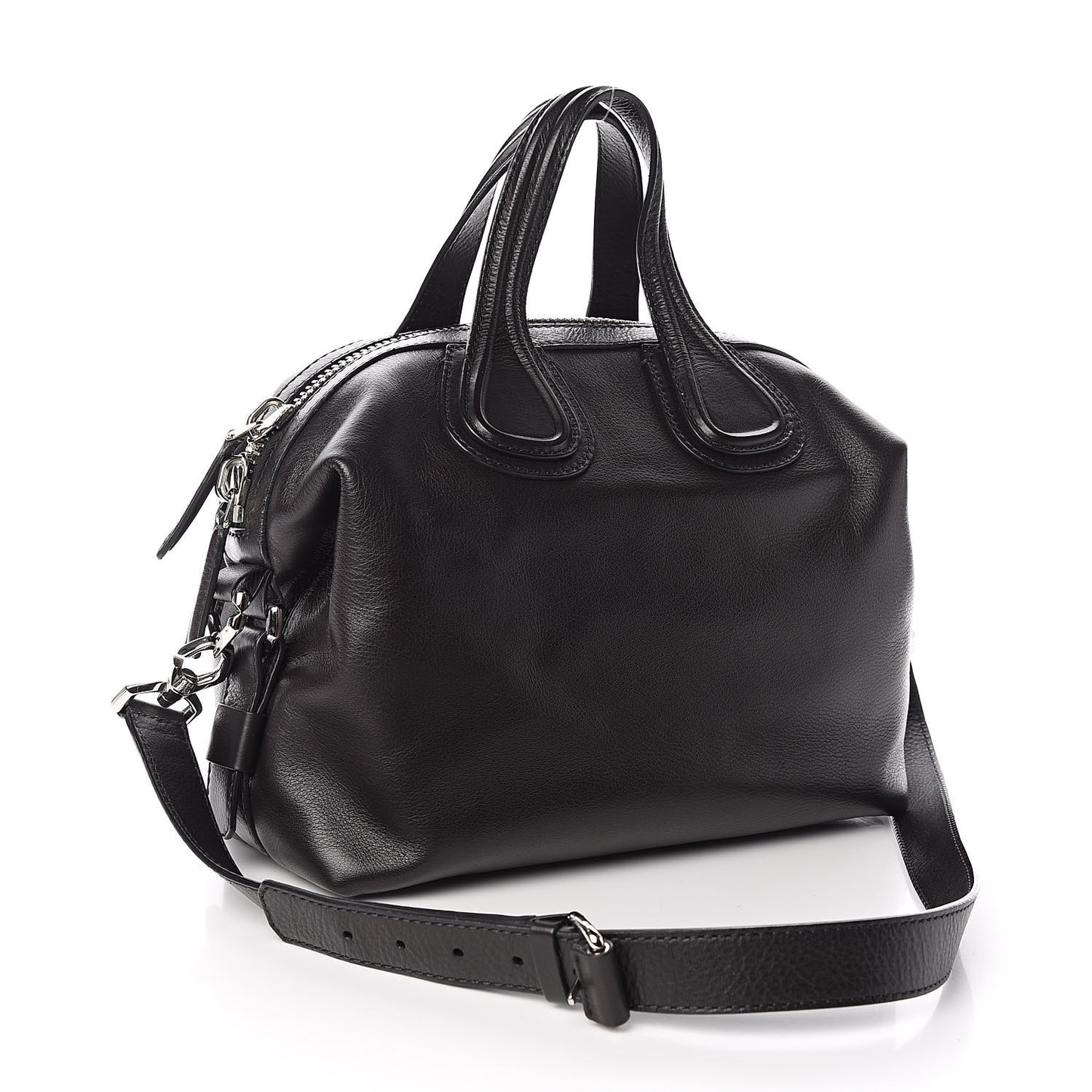 Supple Calfskin Small Nightingale Black