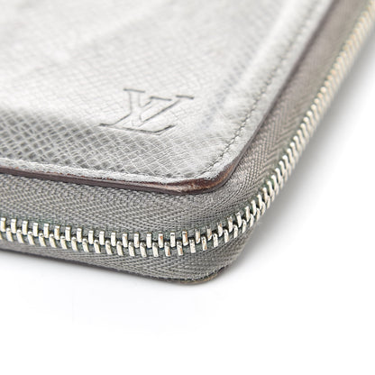 Louis Vuitton Taiga Zippy Coin Purse Vertical Glacier 15 of 20