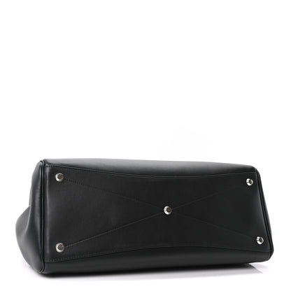 Balenciaga Smooth Calfskin Large Bel Air Carry All Bag Black 4 of 9