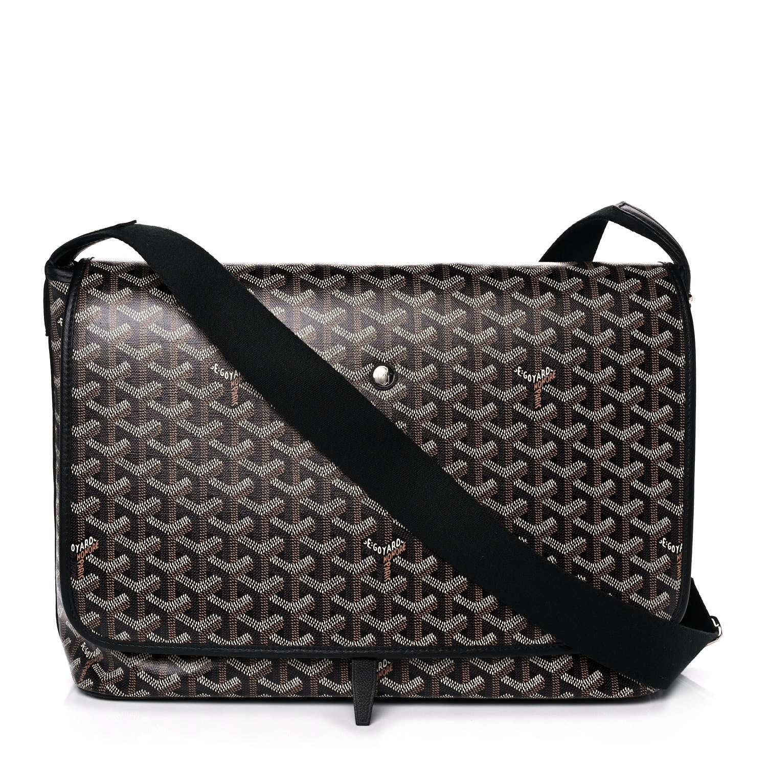 Goyard Goyardine Capetien Messenger Bag Black 1 of 12