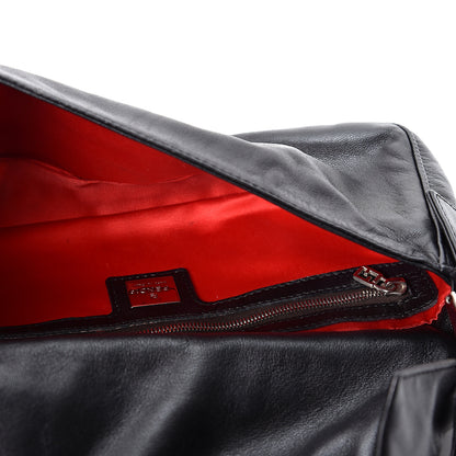 Fendi Lambskin Baguette Black 4 of 8