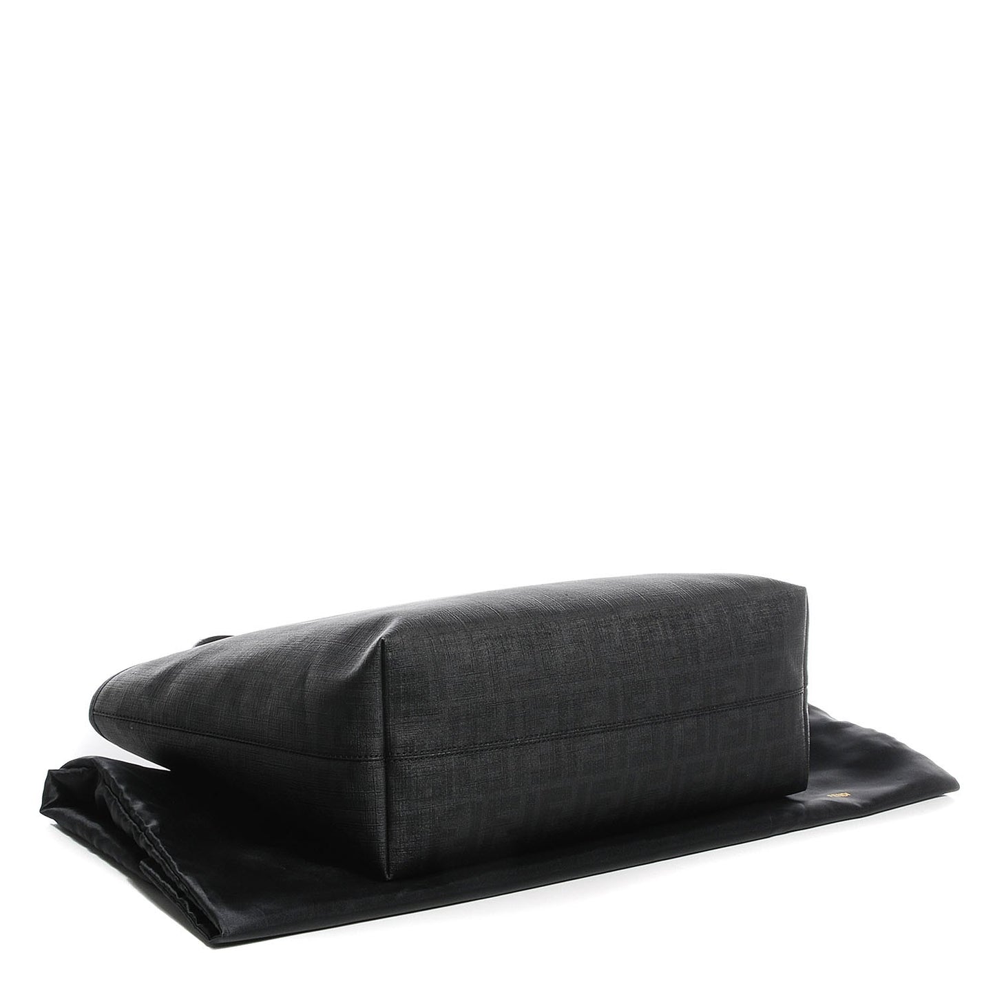 Zucca Spalmati Large Roll Tote Black