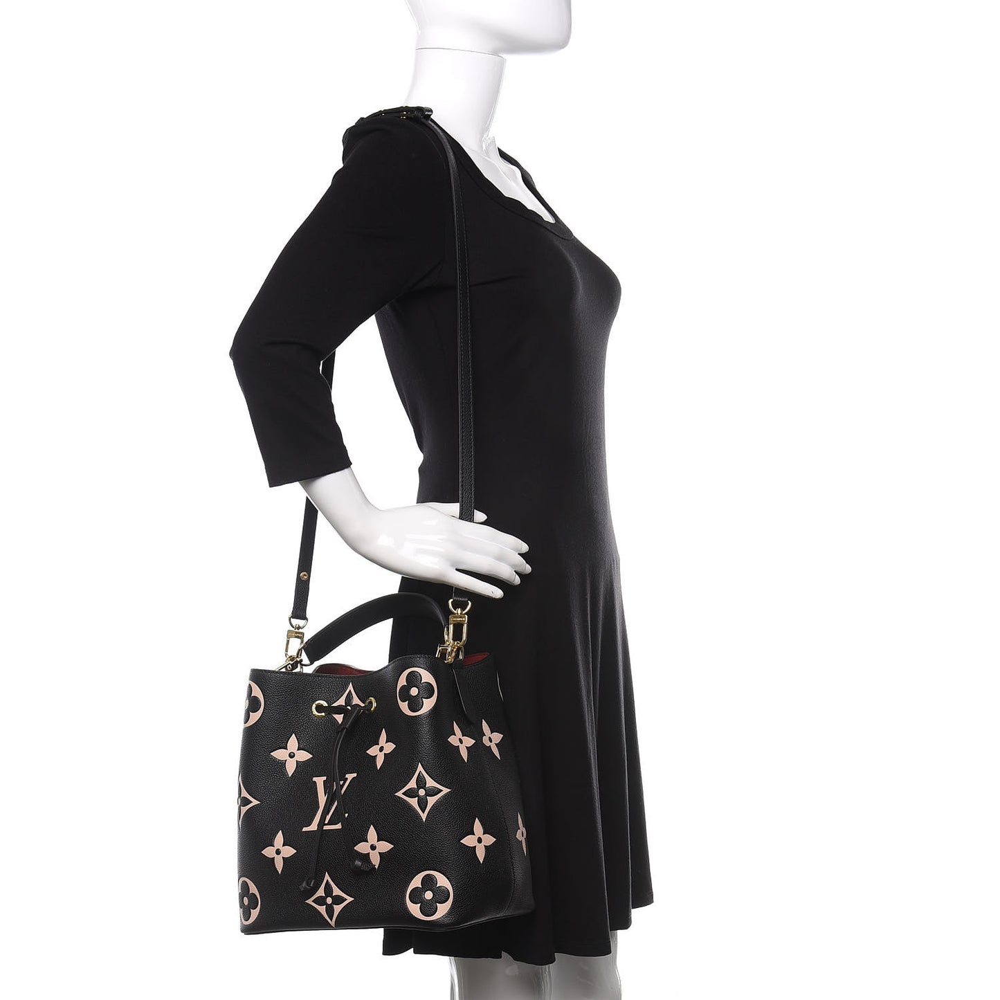 Empreinte Monogram Giant Neonoe MM Black Beige