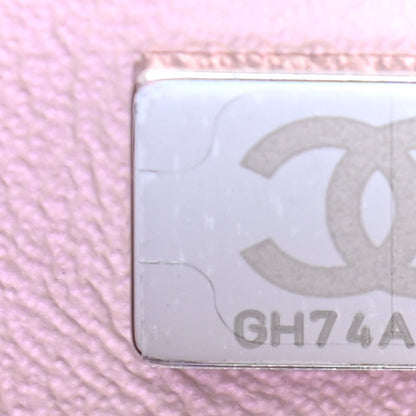 Chanel Iridescent Calfskin Quilted Mini Rectangular Flap Pink 6 of 8