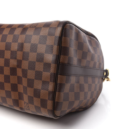Louis Vuitton Damier Ebene Speedy Bandouliere 30 9 of 13