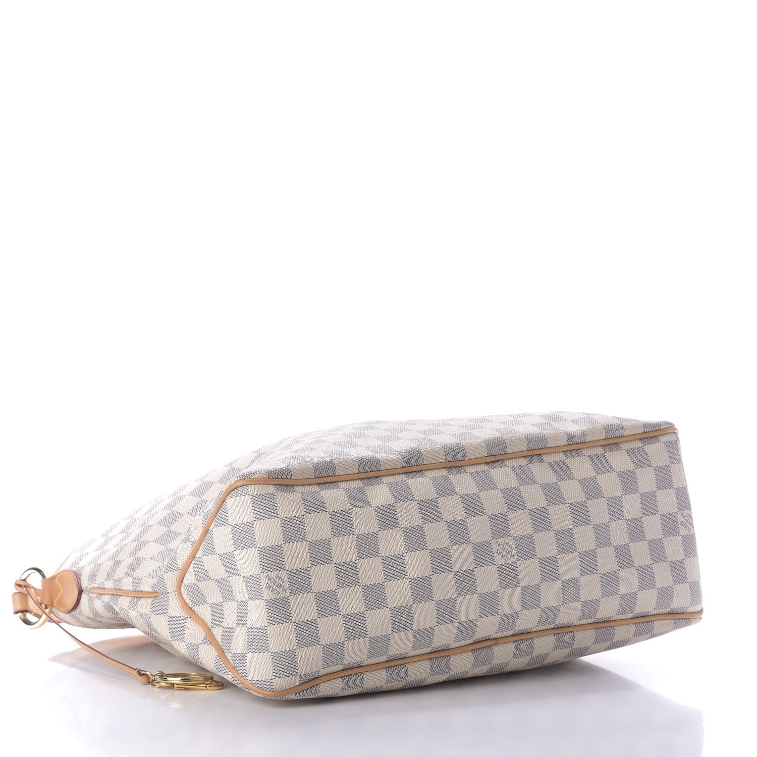Louis Vuitton Damier Azur Delightful MM Rose Ballerine 4 of 10