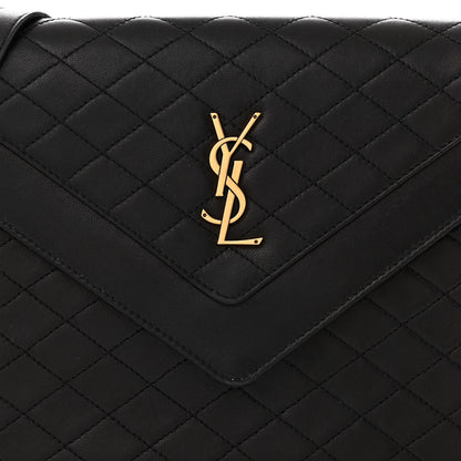 Saint Laurent Lambskin Quilted Mini Gaby Satchel Black 8 of 10