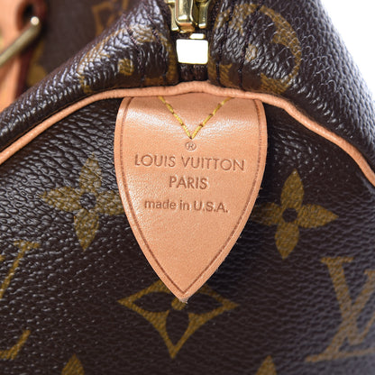 Louis Vuitton Monogram Speedy 25 7 of 9