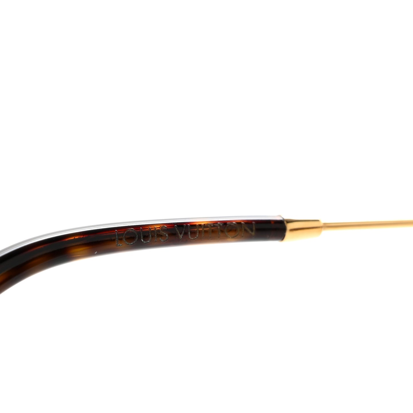 Metal The LV Pilot Sunglasses Z1619U Gradient Brown Monogram
