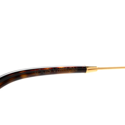 Louis Vuitton Metal The LV Pilot Sunglasses Z1619U Gradient Brown Monogram 5 of 8