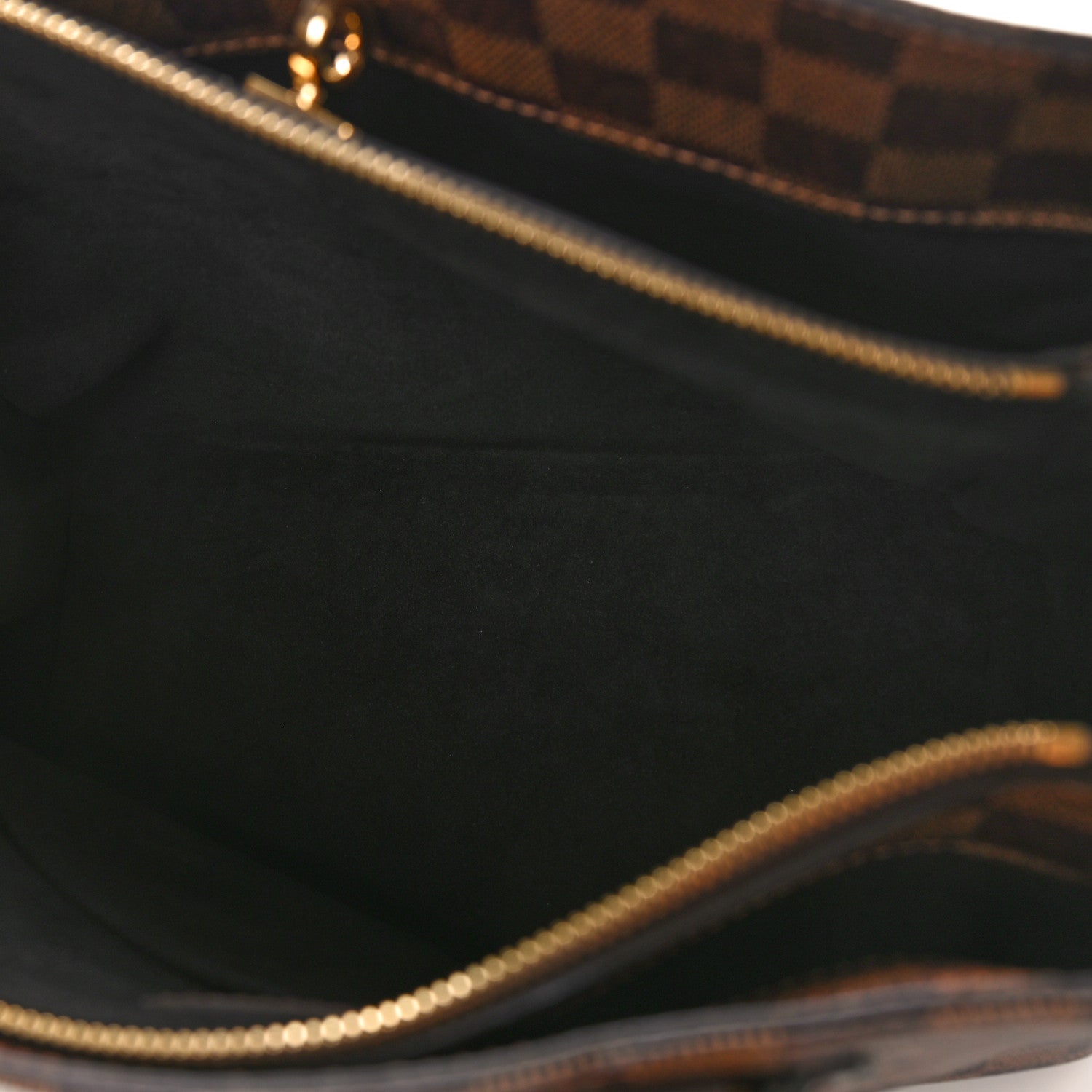 Louis Vuitton Cuir Taurillon Damier Ebene Normandy Black 5 of 9