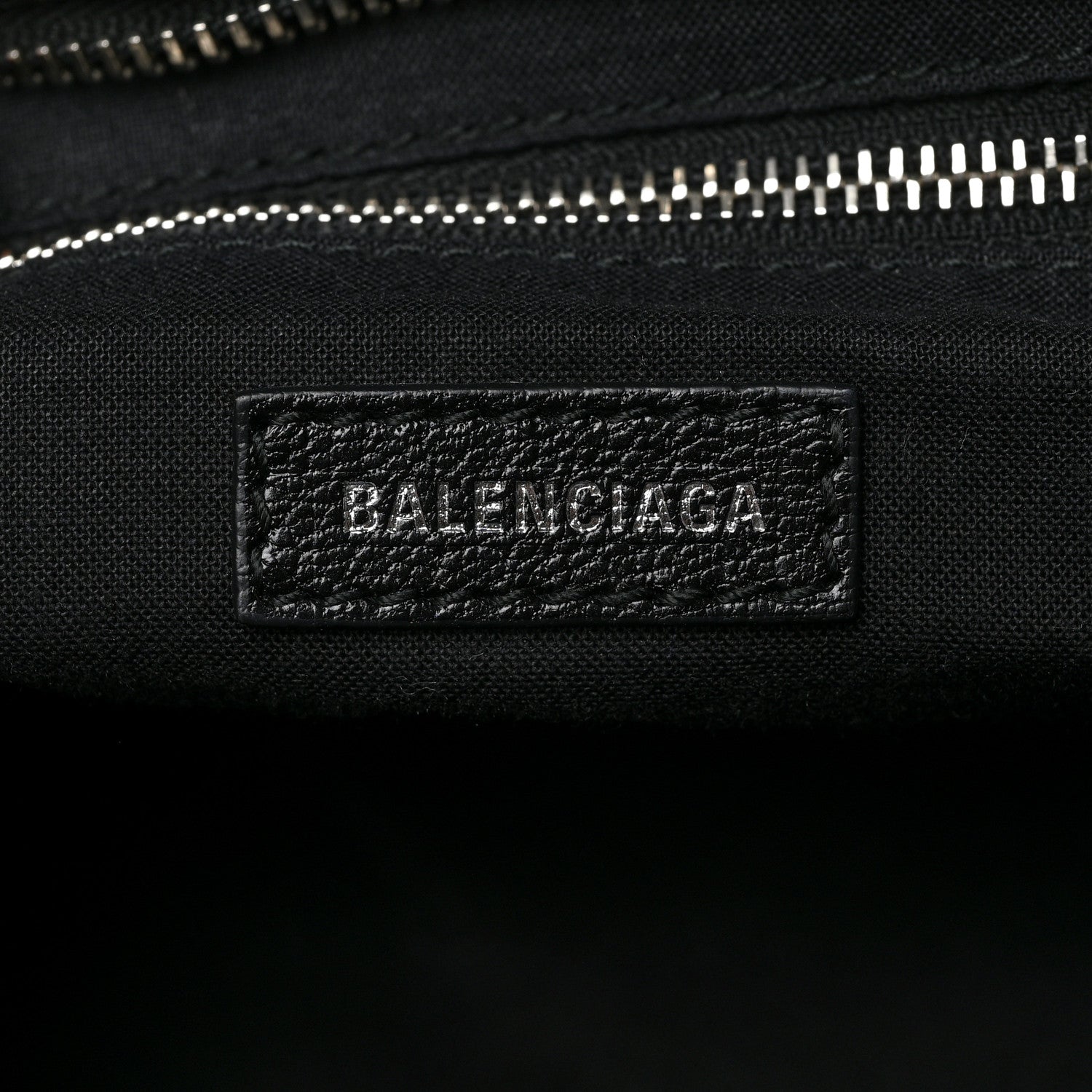 Balenciaga Chevre Silver Metallic Edge Hardware S City Black 9 of 12