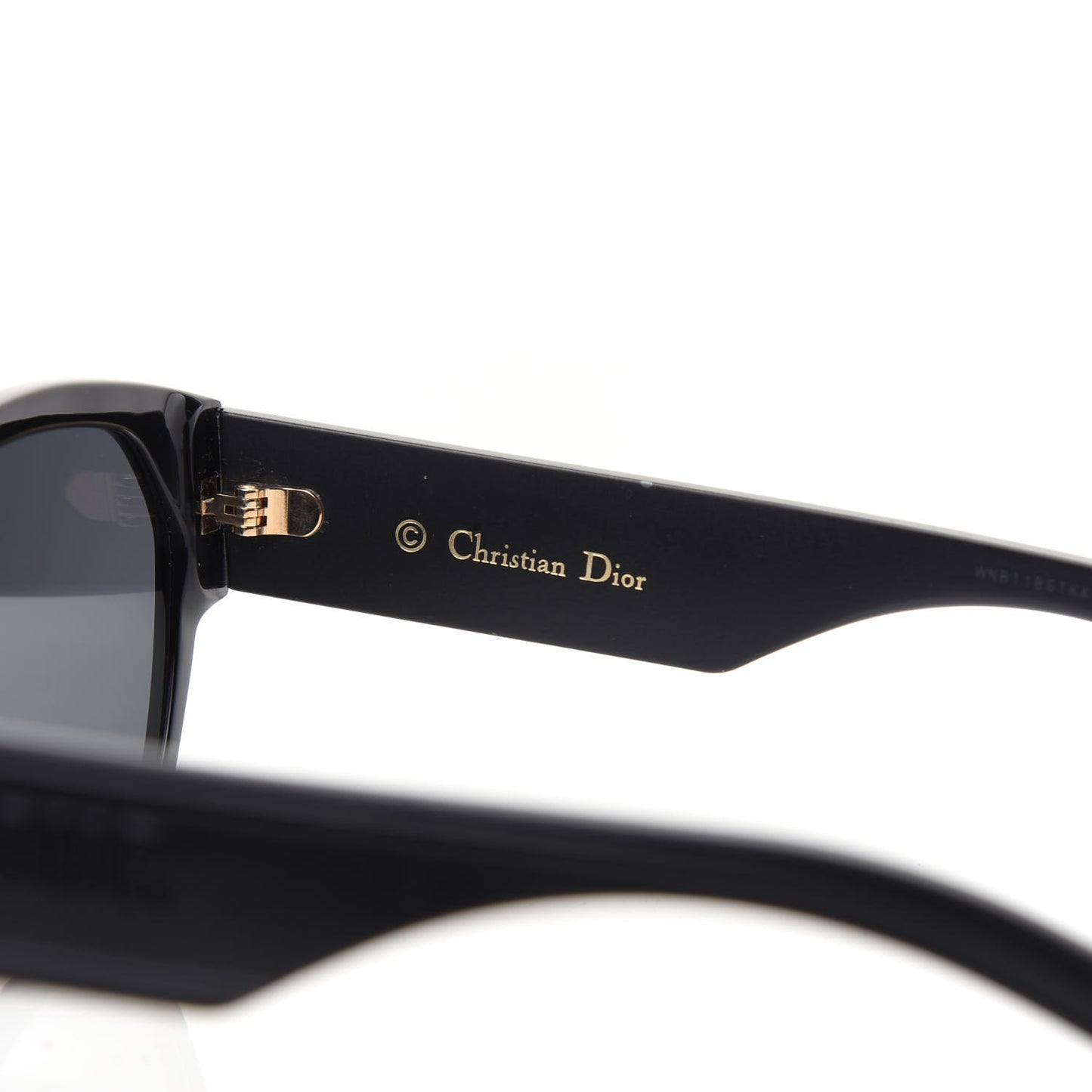 Acetate DiorID2 Sunglasses Black