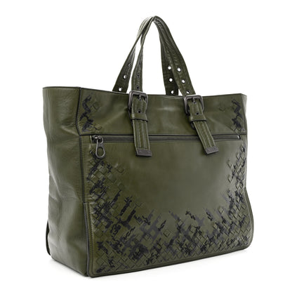 Bottega Veneta Nappa Intrecciato Tote Green 3 of 11