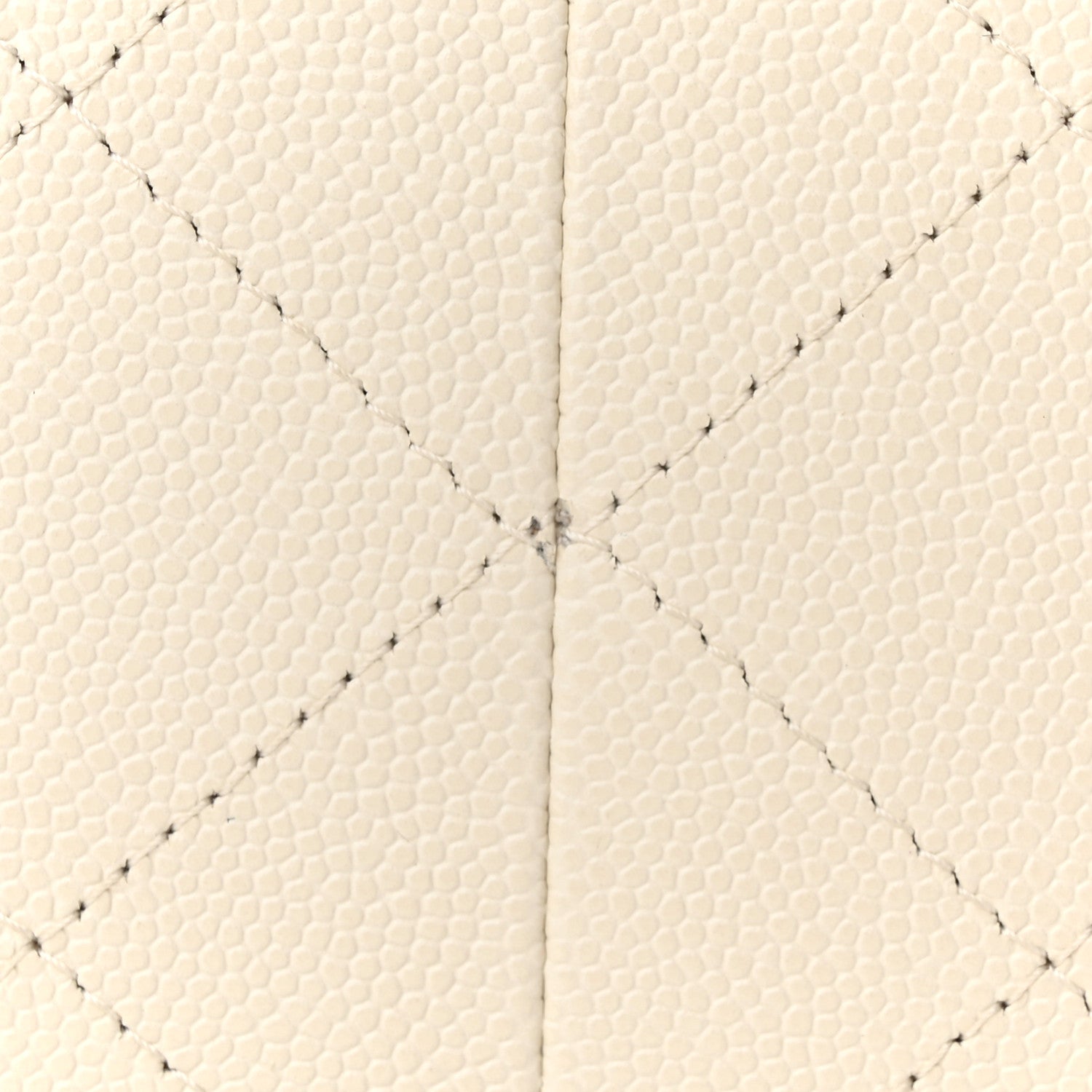 Chanel Caviar Quilted Jumbo Double Flap White 11 of 11