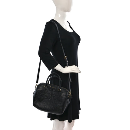 Louis Vuitton Empreinte Speedy Bandouliere 25 NM Black 2 of 9