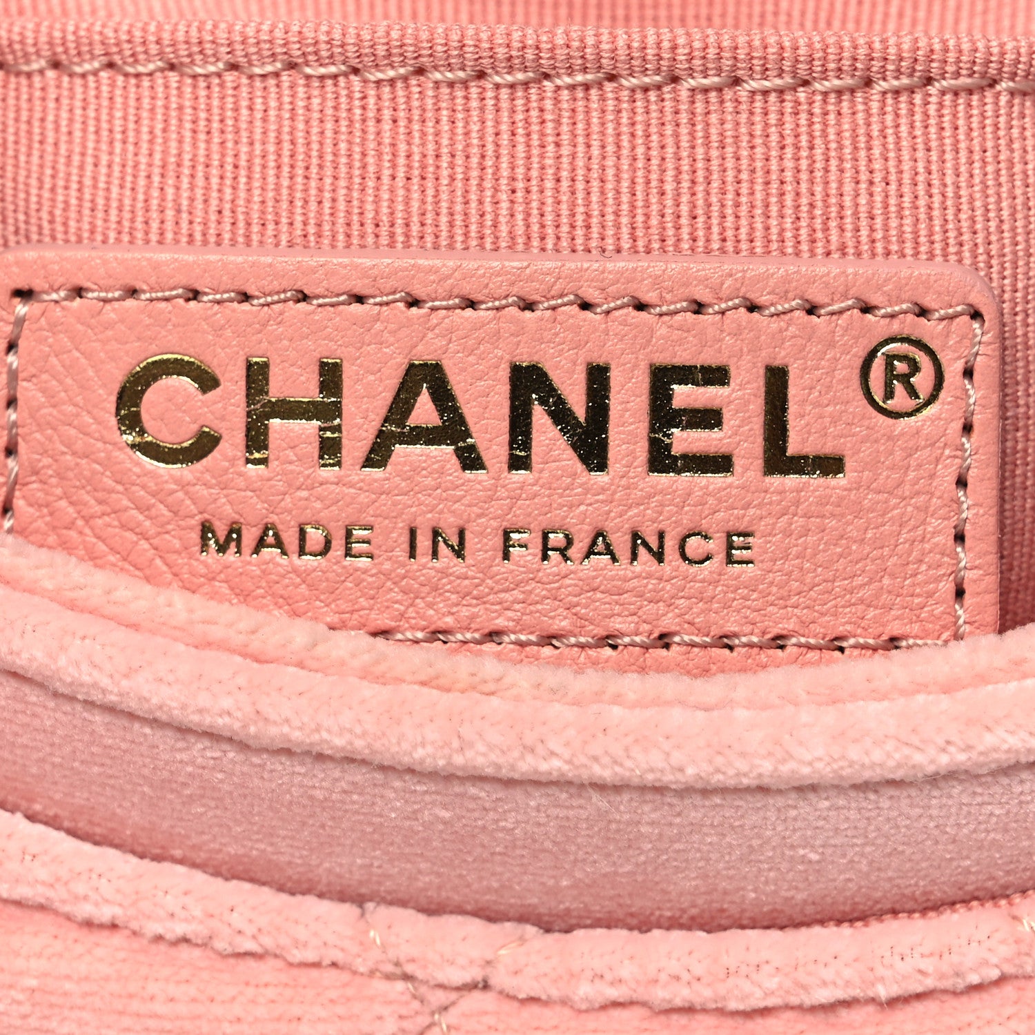 Chanel Velour Quilted Mini Double Frame Flap Rose 9 of 17