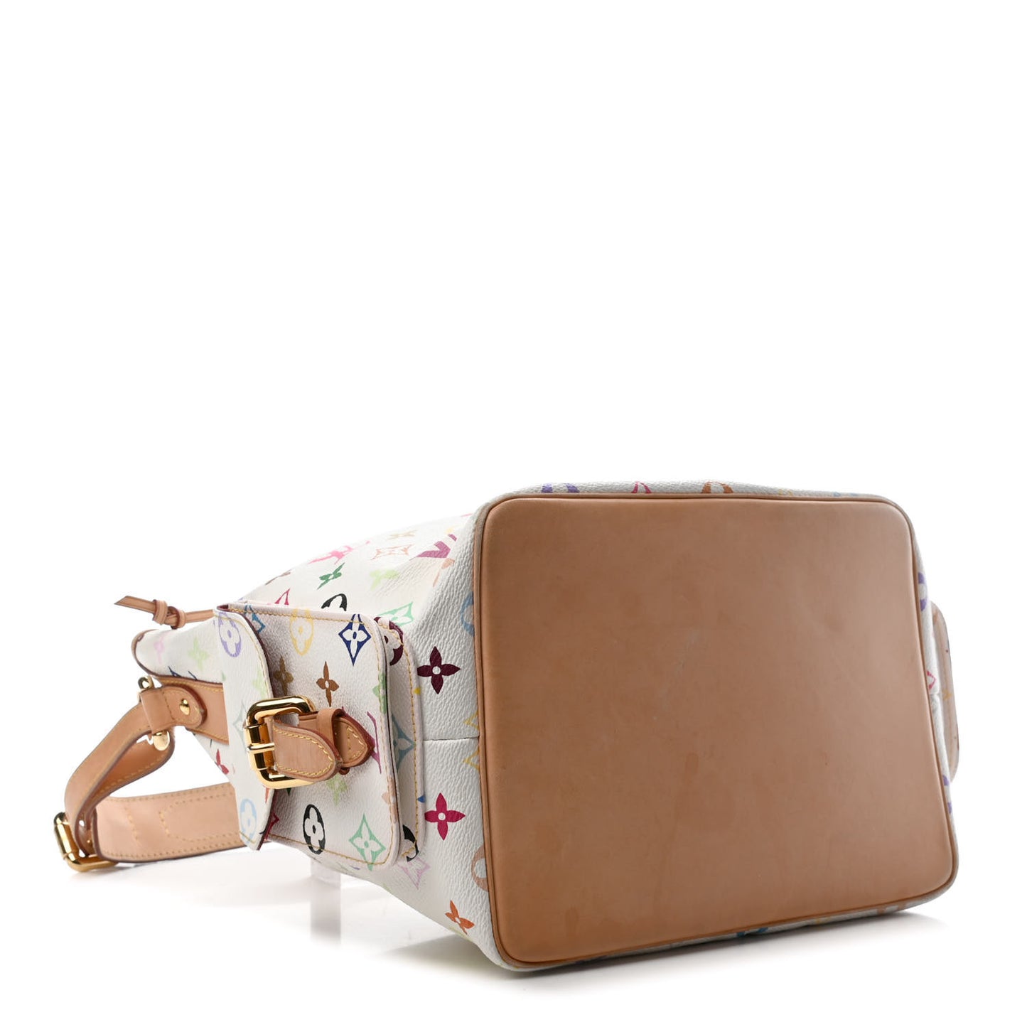 Monogram Multicolor Petit Noe White
