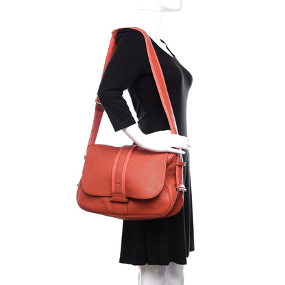 Hermes Taurillon Clemence Bourlingue Sanguine Rose Jaipur 2 of 9