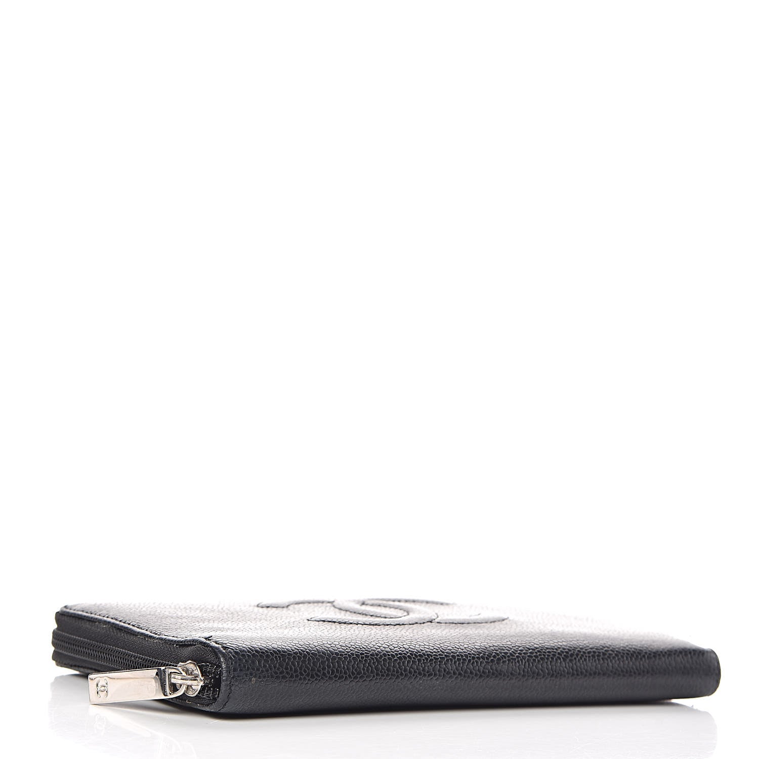Chanel Caviar Large Timeless CC Zip Around Organizer Wallet Black 4 of 14