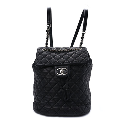 Chanel Lambskin Quilted Small Urban Spirit Backpack Black 1 of 13