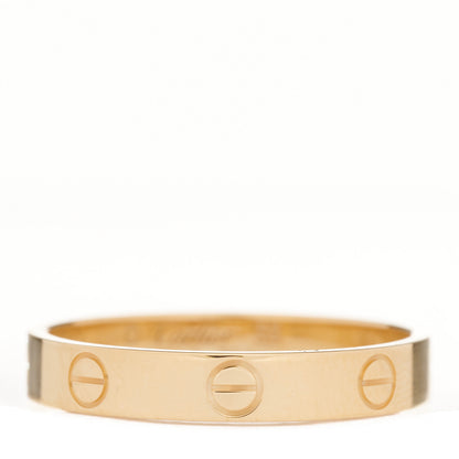 Cartier 18K Yellow Gold 3.5mm LOVE Wedding Band Ring 59 8.75 1 of 4