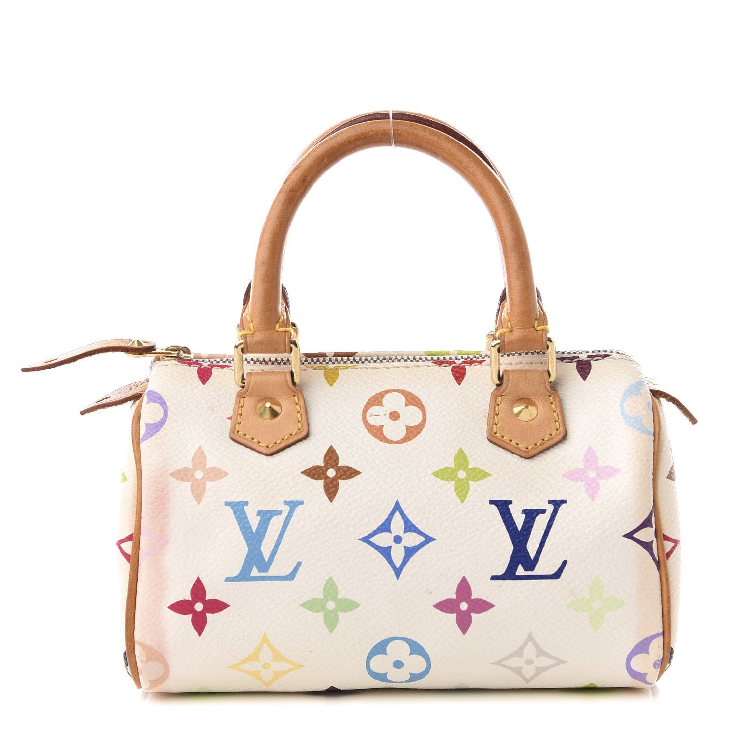 Louis Vuitton Monogram Multicolor Mini Sac HL Speedy White 1 of 8