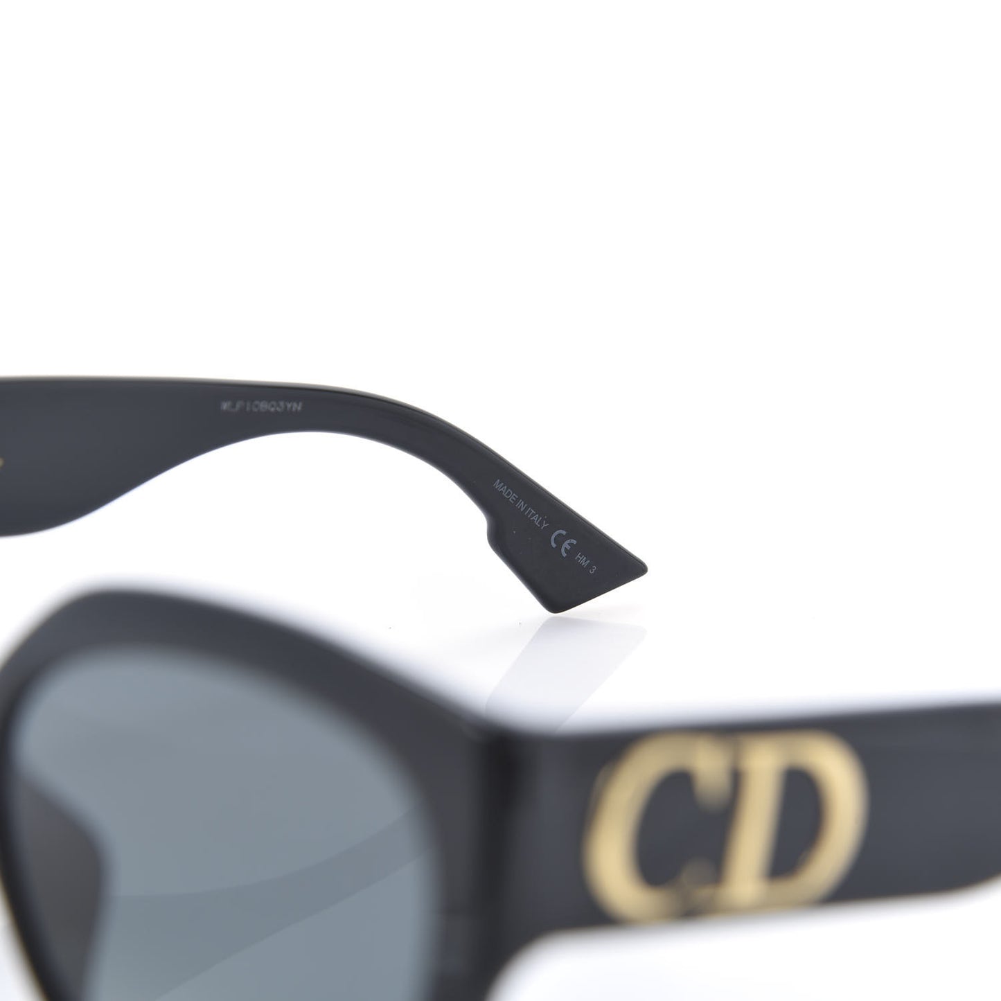 Acetate DDiorF Cat Eye Sunglasses Black