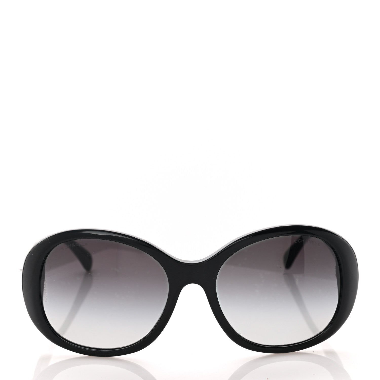 Chanel Acetate CC Turnlock Sunglasses 5235-Q Black Beige 2 of 7