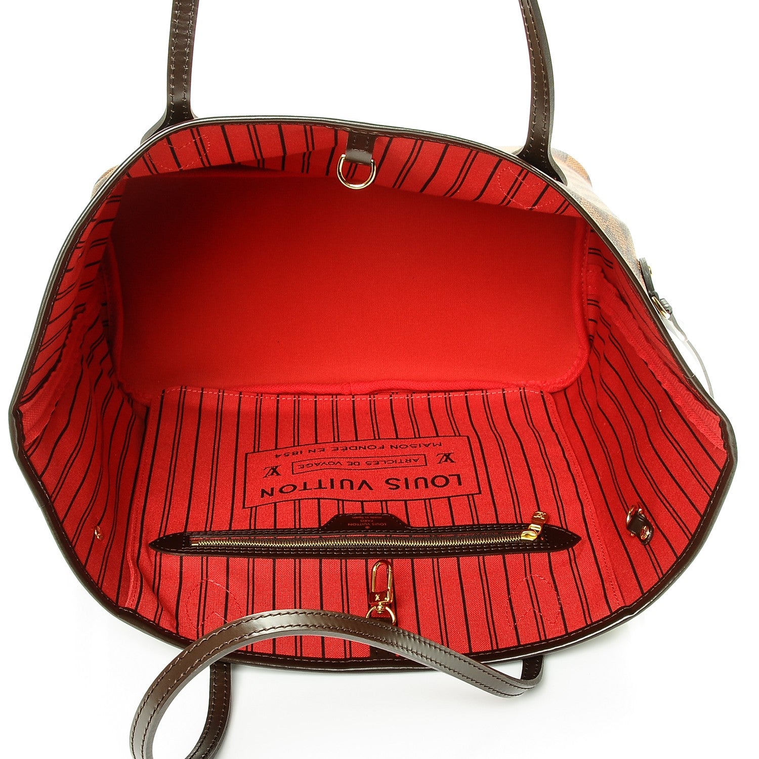 Louis Vuitton Damier Ebene Neverfull MM 5 of 6