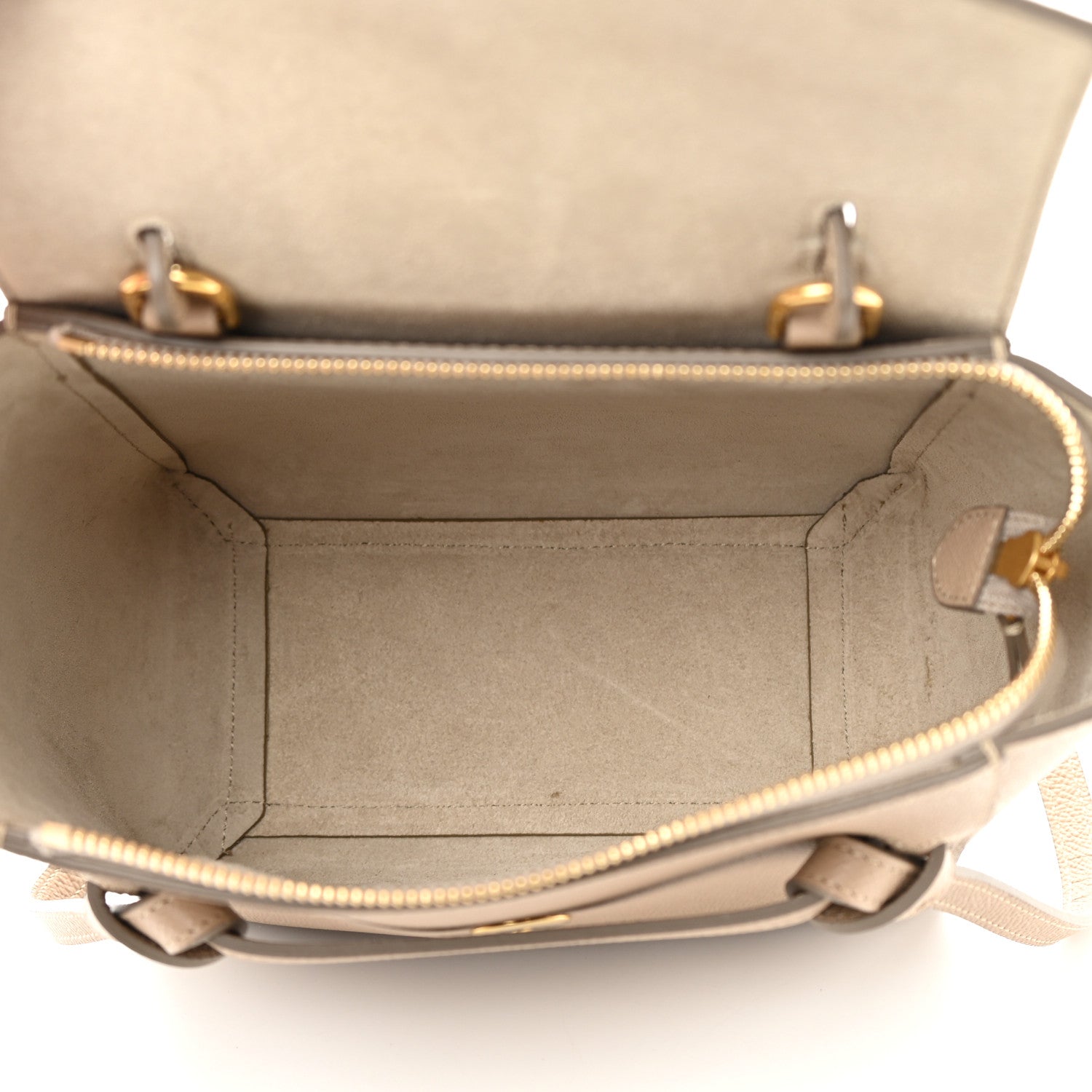Celine Grained Calfskin Nano Belt Bag Light Taupe 5 of 14