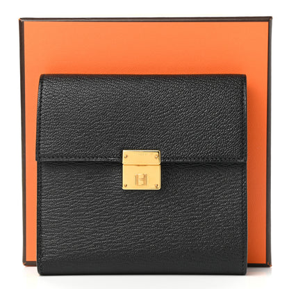 Hermes Chevre Mysore Clic 12 Wallet Black 9 of 9