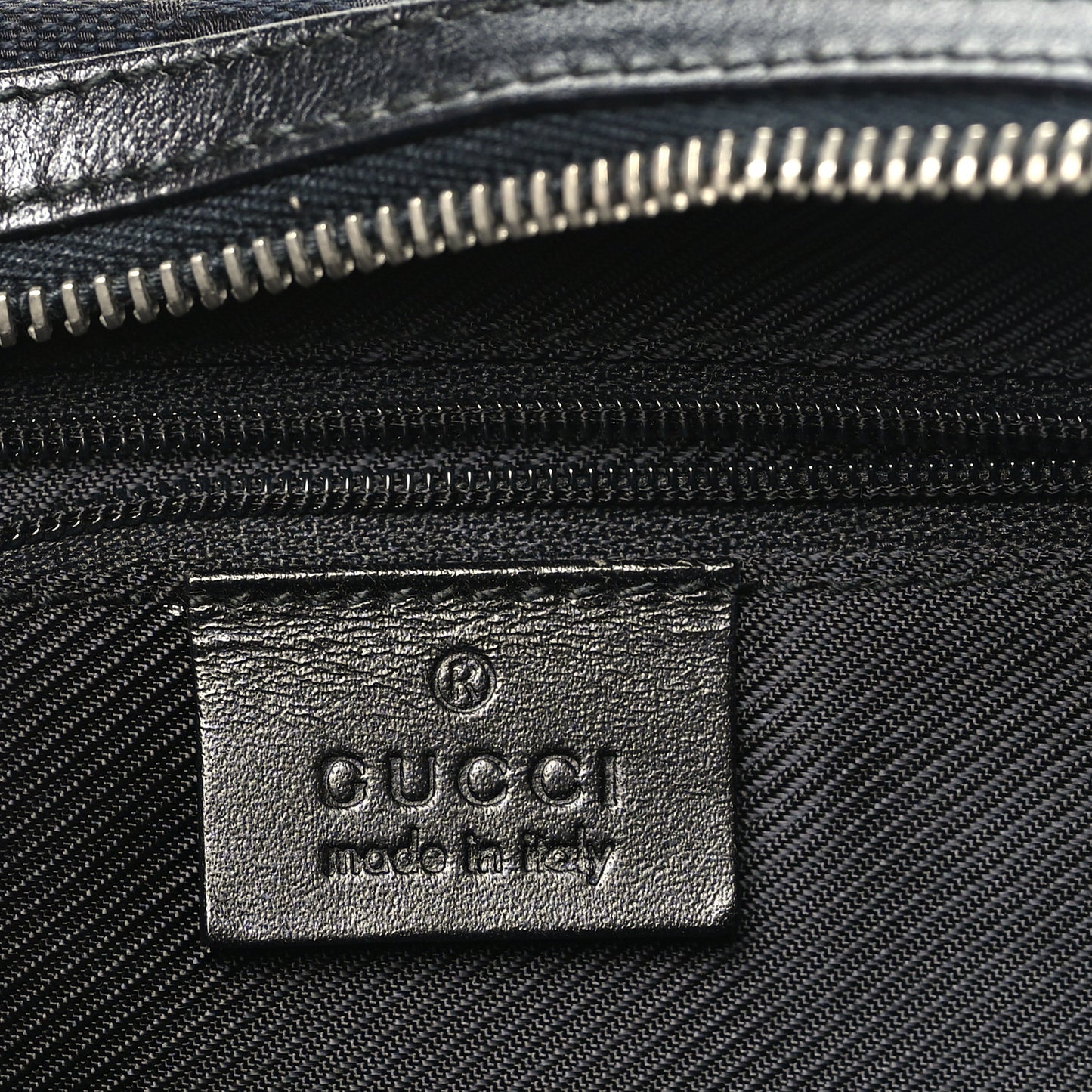Monogram GG Clasp Hobo Black