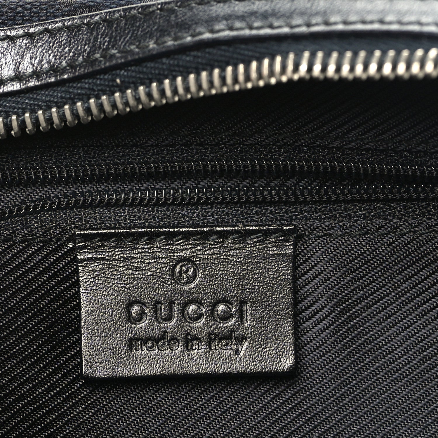 Gucci Monogram GG Clasp Hobo Black 6 of 10