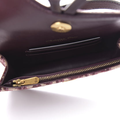 Christian Dior Oblique Saddle Belt Bag Bordeaux 5 of 11