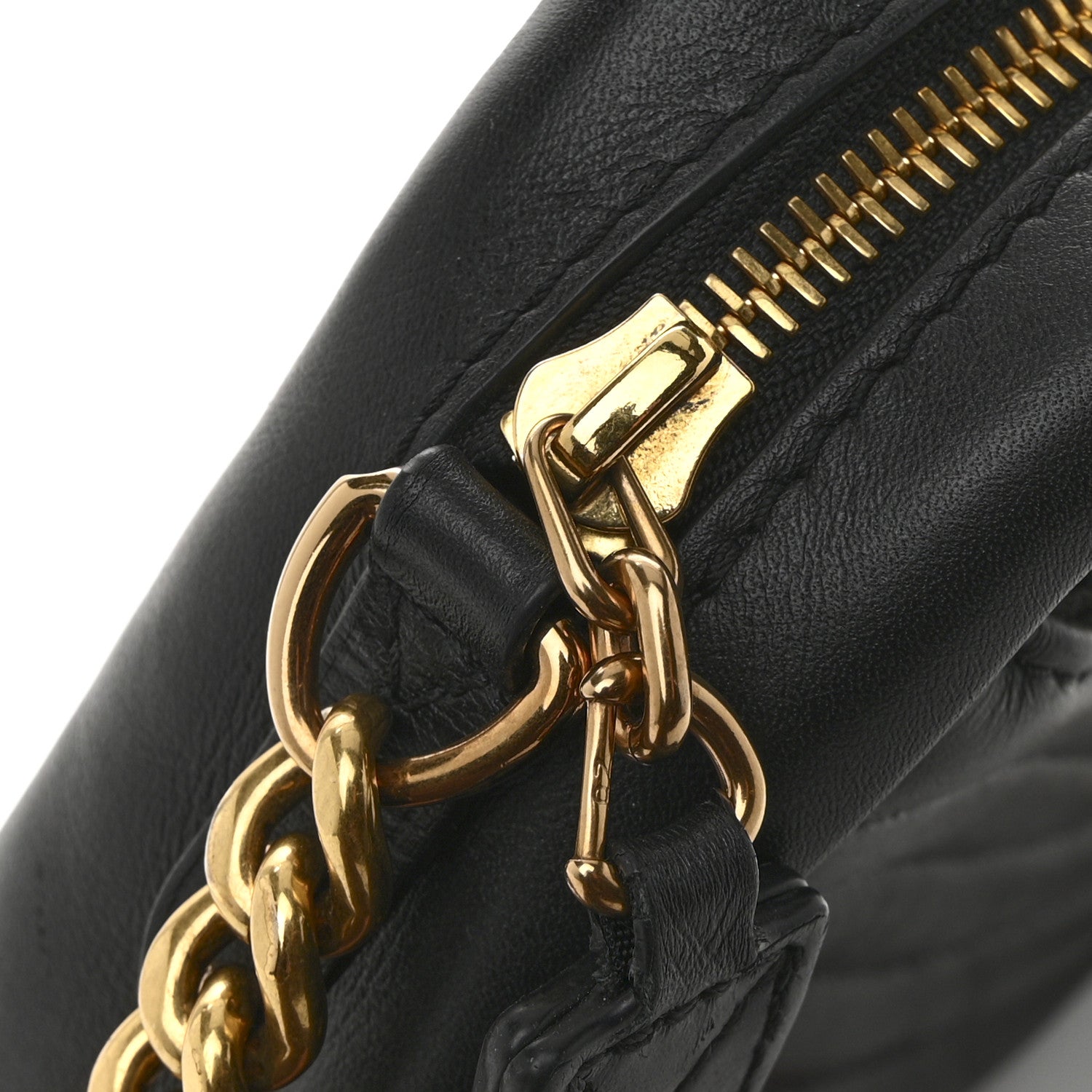 Louis Vuitton Calfskin New Wave Camera Bag NV Black 13 of 14