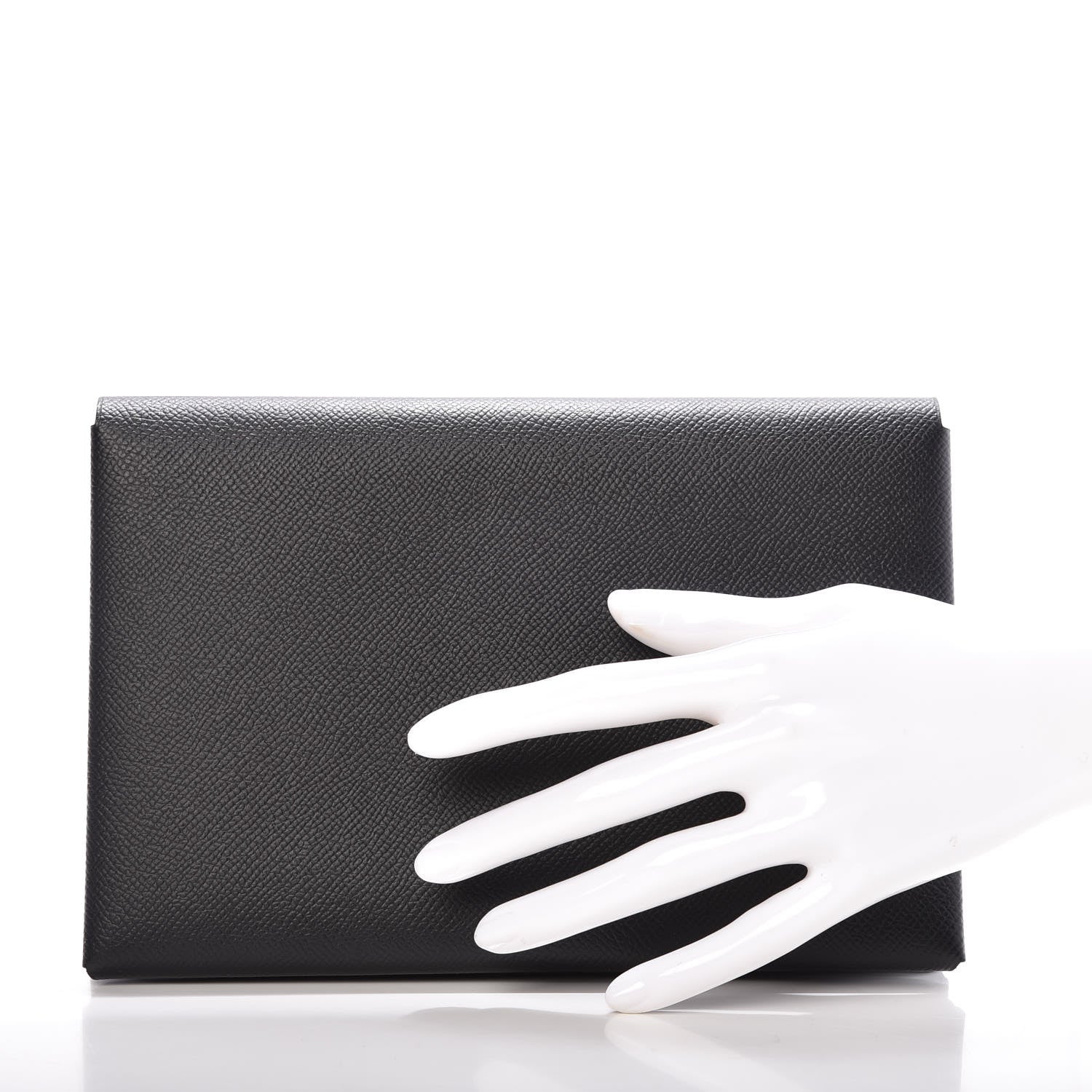 Hermes Epsom Calvi Pouch Black 2 of 11