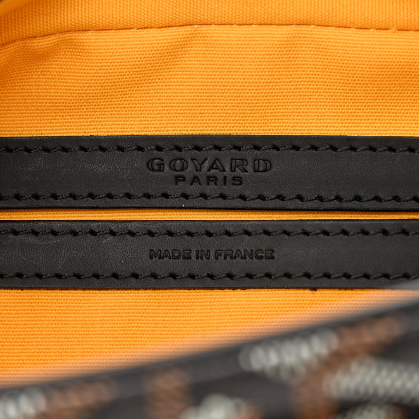 Goyardine Sac Cap Vert Black