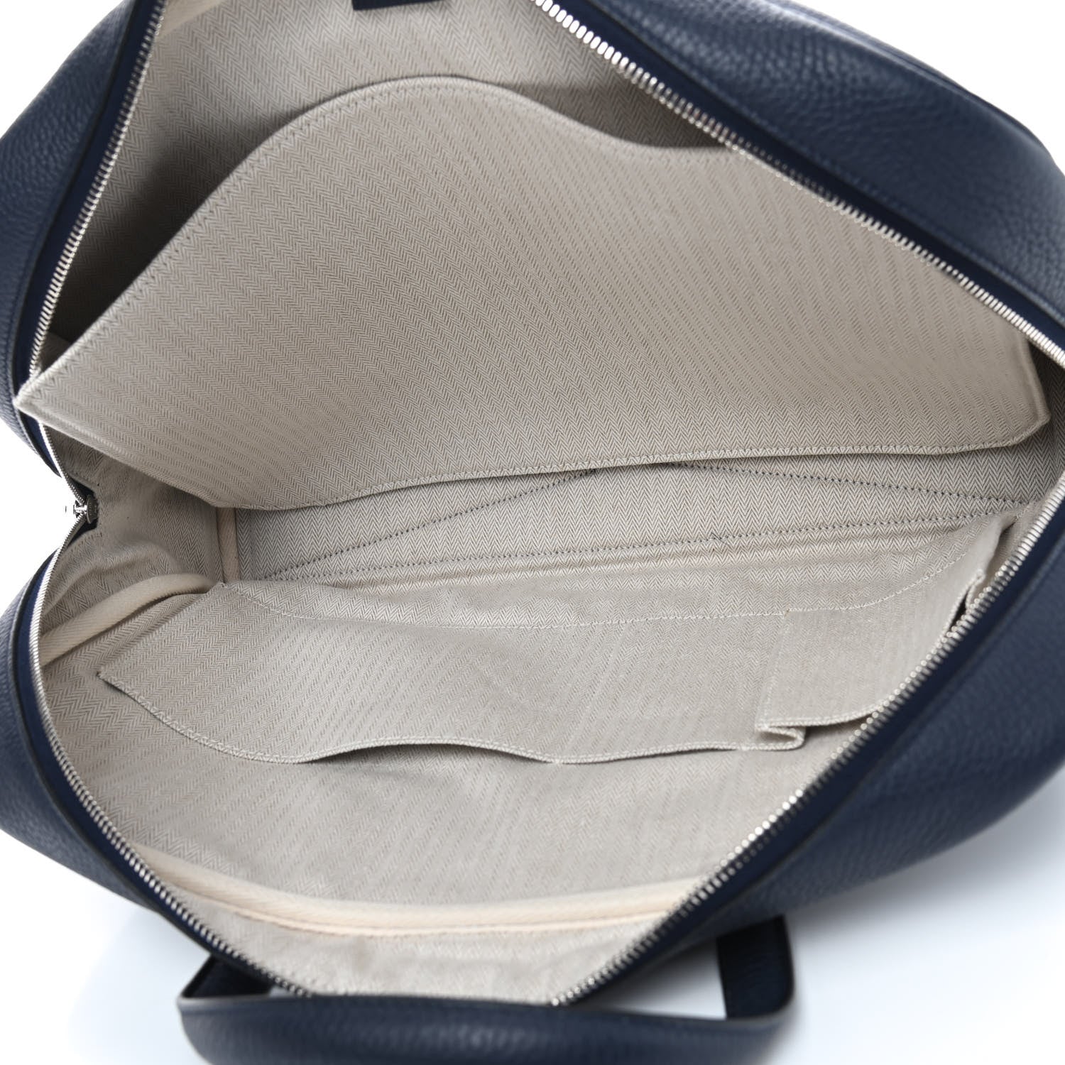 Hermes Taurillon Clemence Victoria II 35 Bleu Nuit 4 of 8