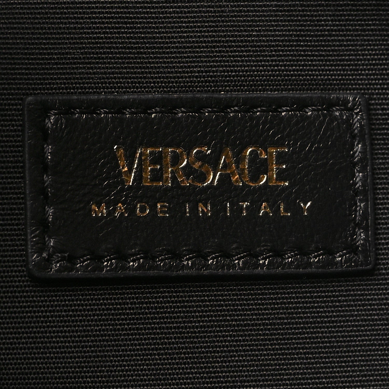 Versace Nappa Quilted Medusa Tote Black 8 of 13