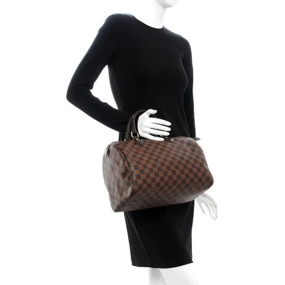 Louis Vuitton Damier Ebene Speedy 30 3 of 10