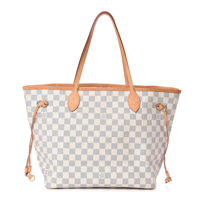 Louis Vuitton Damier Azur Neverfull MM 1 of 10